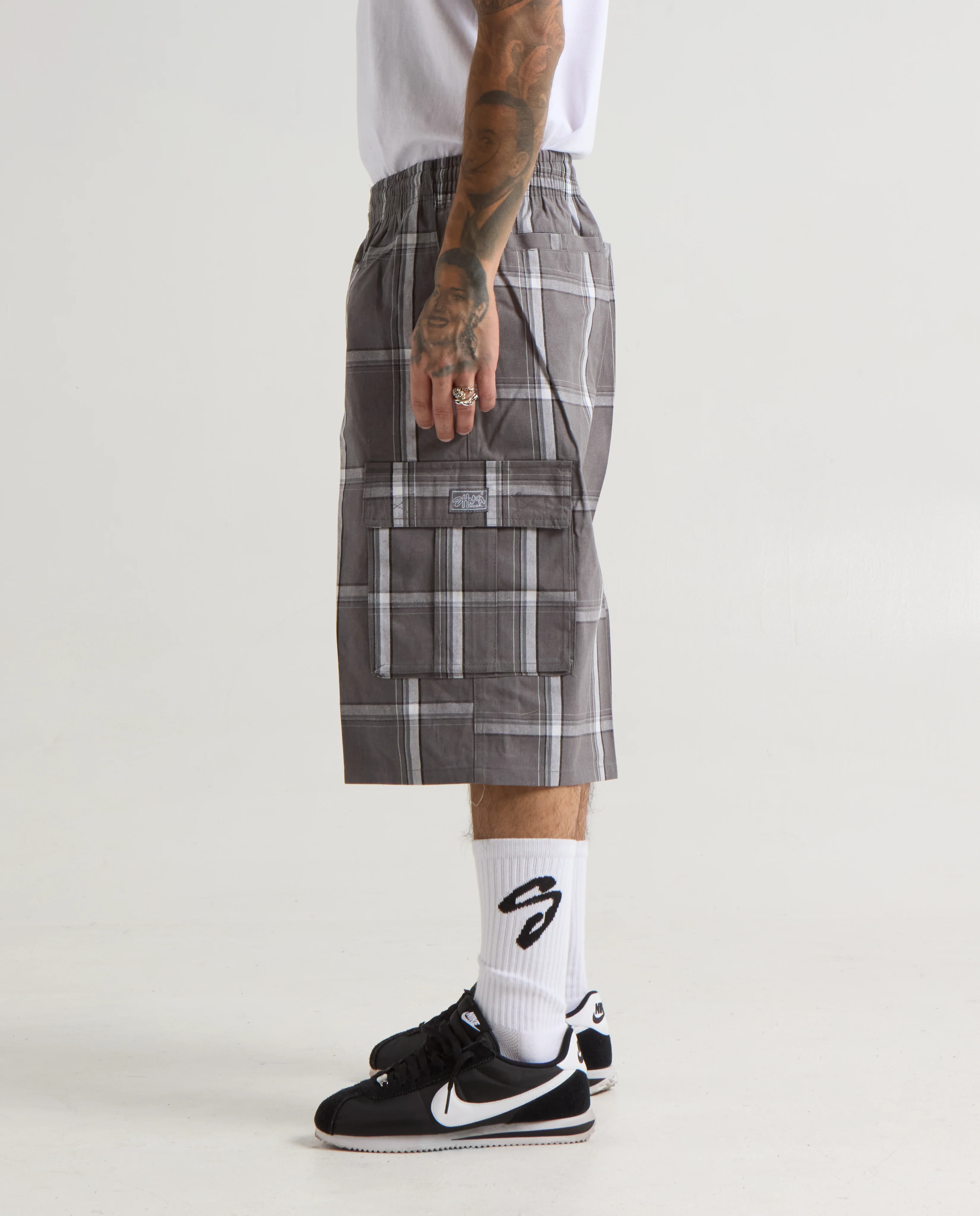 5.6oz Plaid Shorts - Image 7