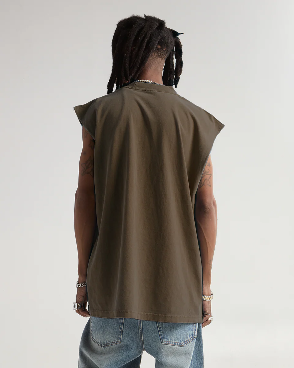 7.5oz Garment Dye Muscle Tee - Image 10