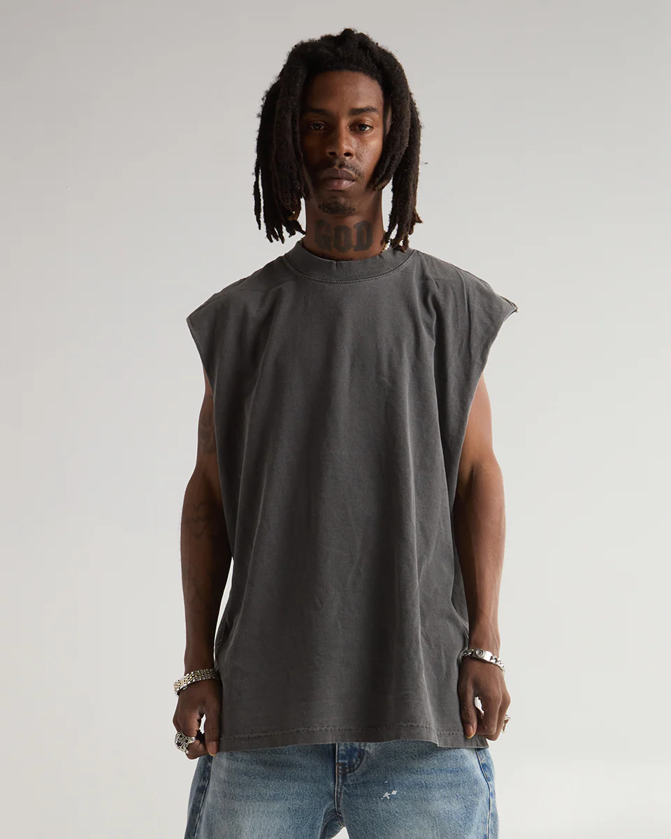 7.5oz Garment Dye Muscle Tee - Image 13