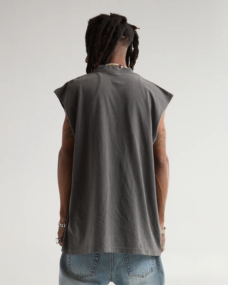 7.5oz Garment Dye Muscle Tee - Image 14