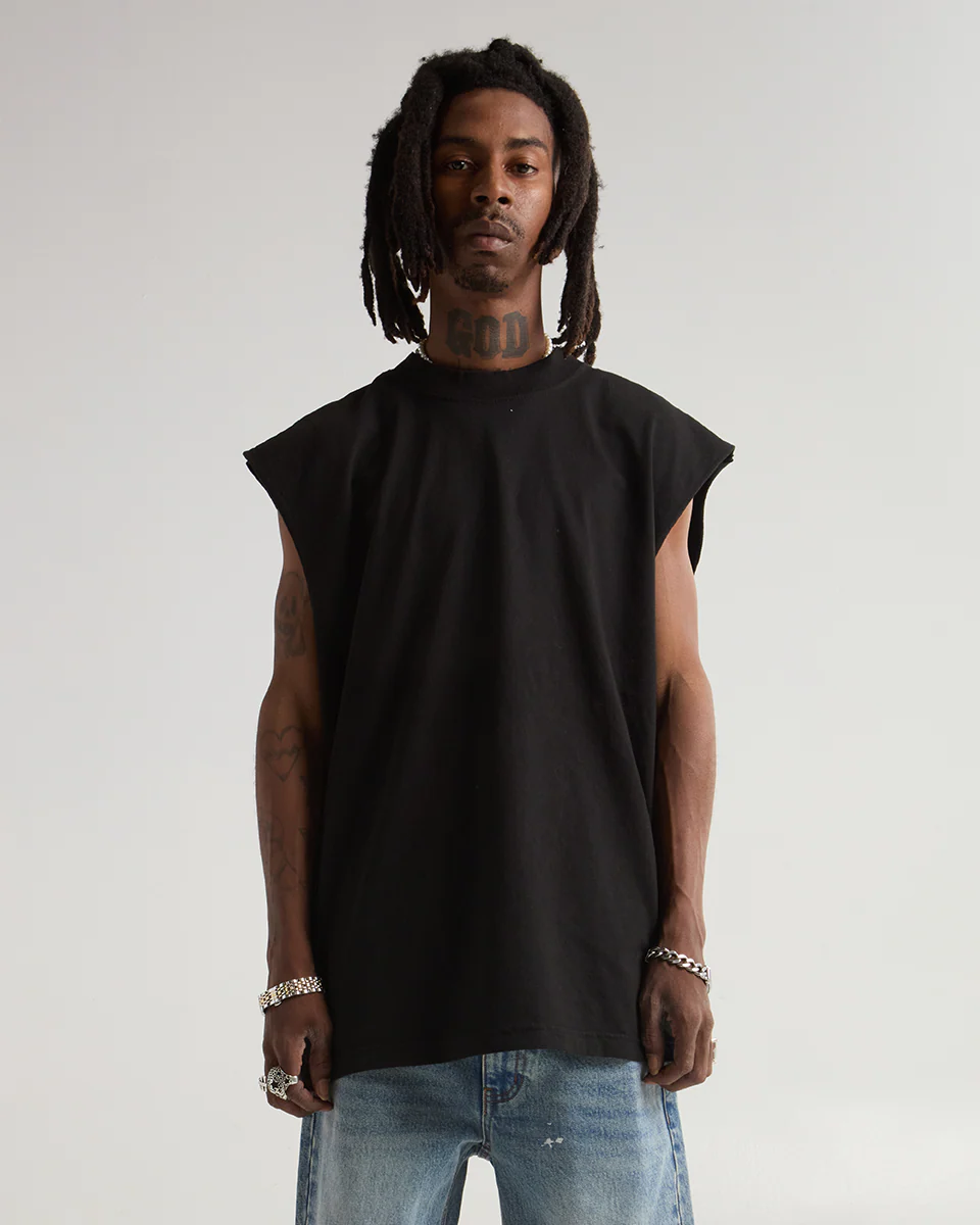 7.5oz Garment Dye Muscle Tee - Image 17
