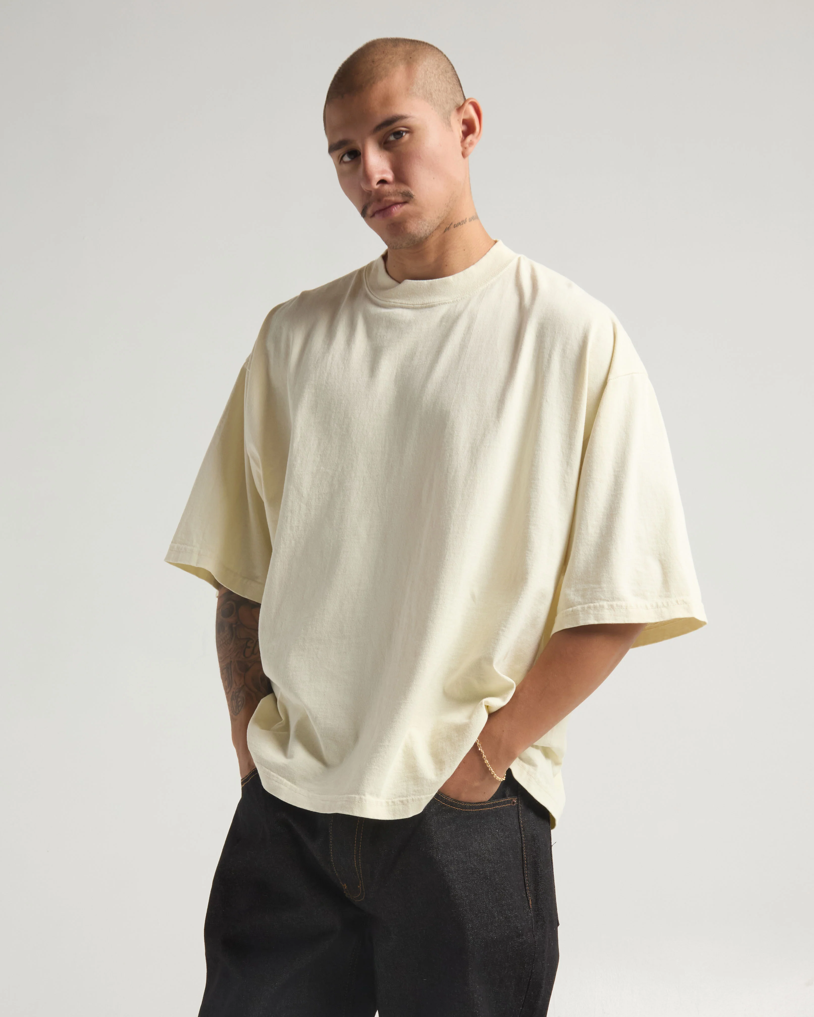 7.5oz Max Heavyweight Garment Dye Drop Shoulder - Image 8