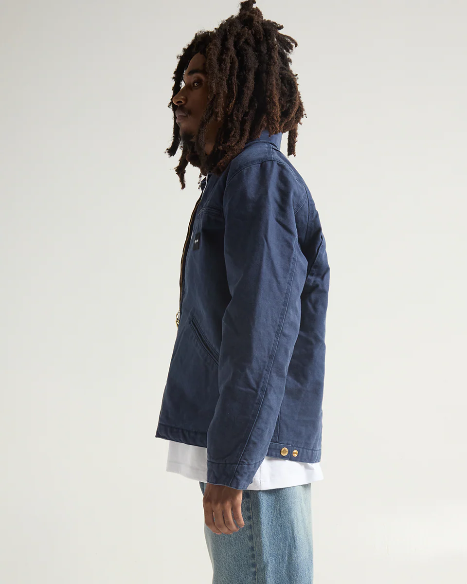 Aged Canvas Work Jacket - Image 11