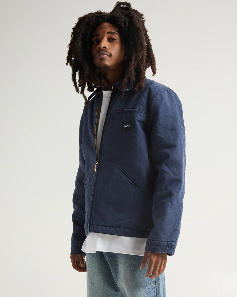 Aged Canvas Work Jacket - Image 12