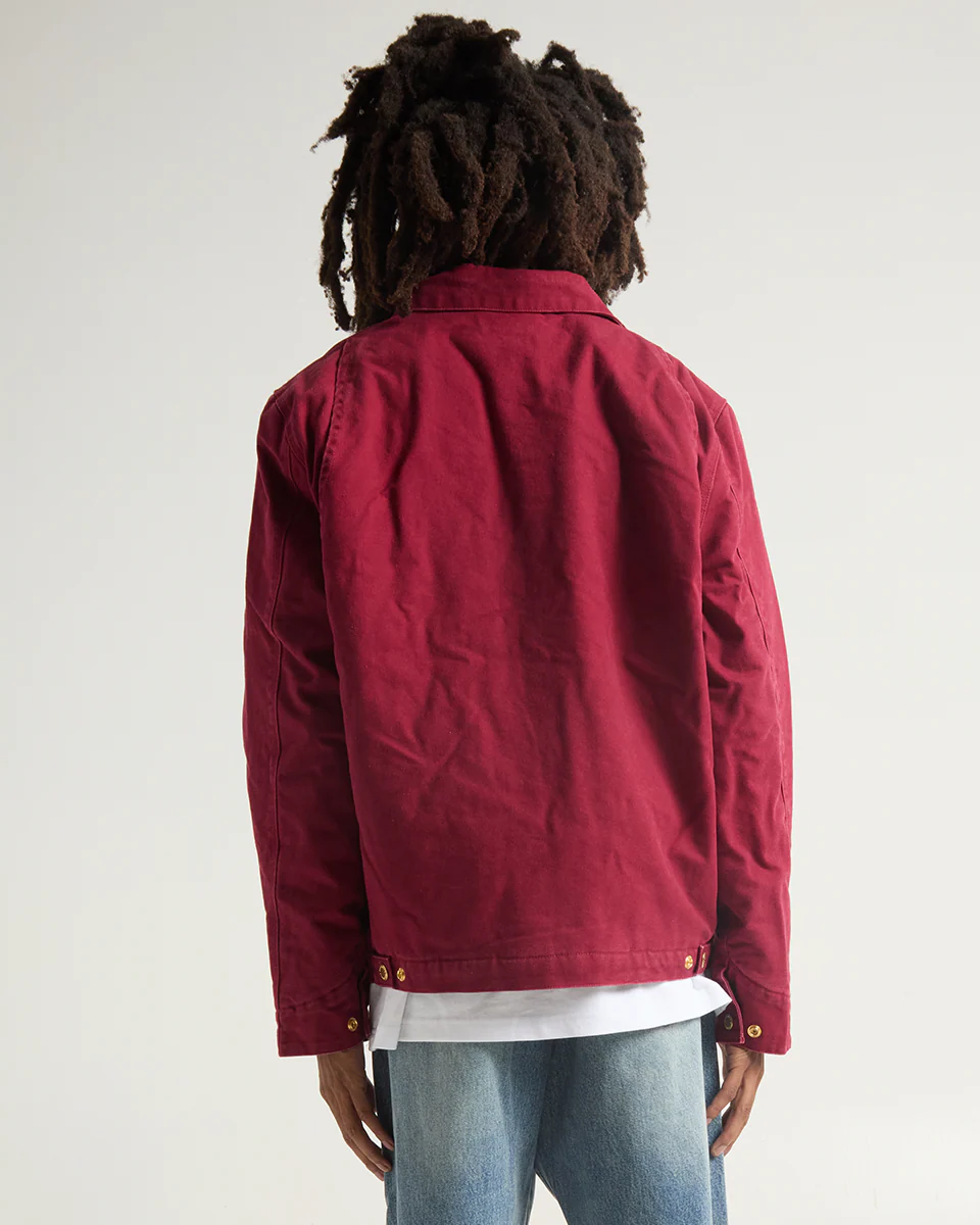 Aged Canvas Work Jacket - Image 6