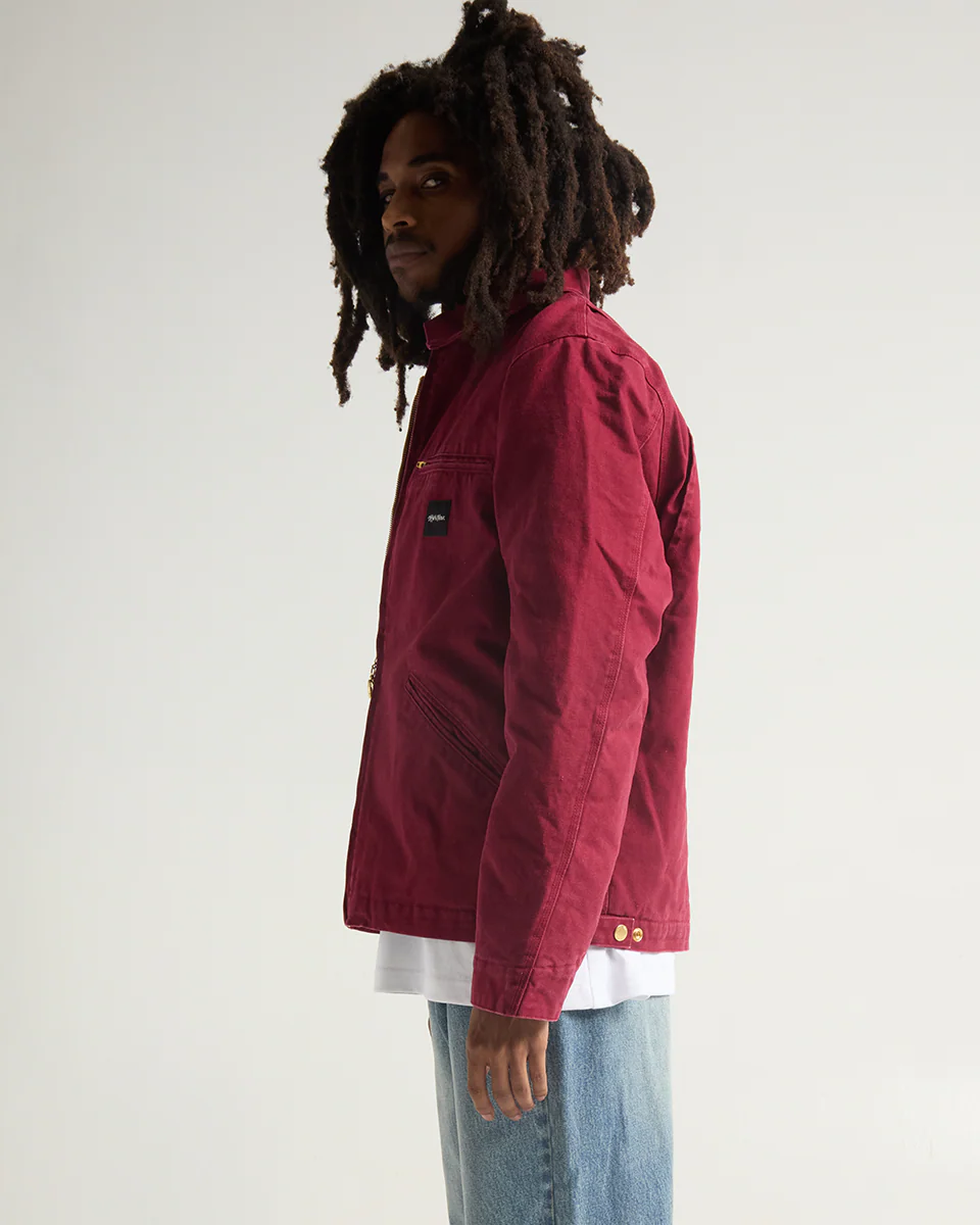 Aged Canvas Work Jacket - Image 7