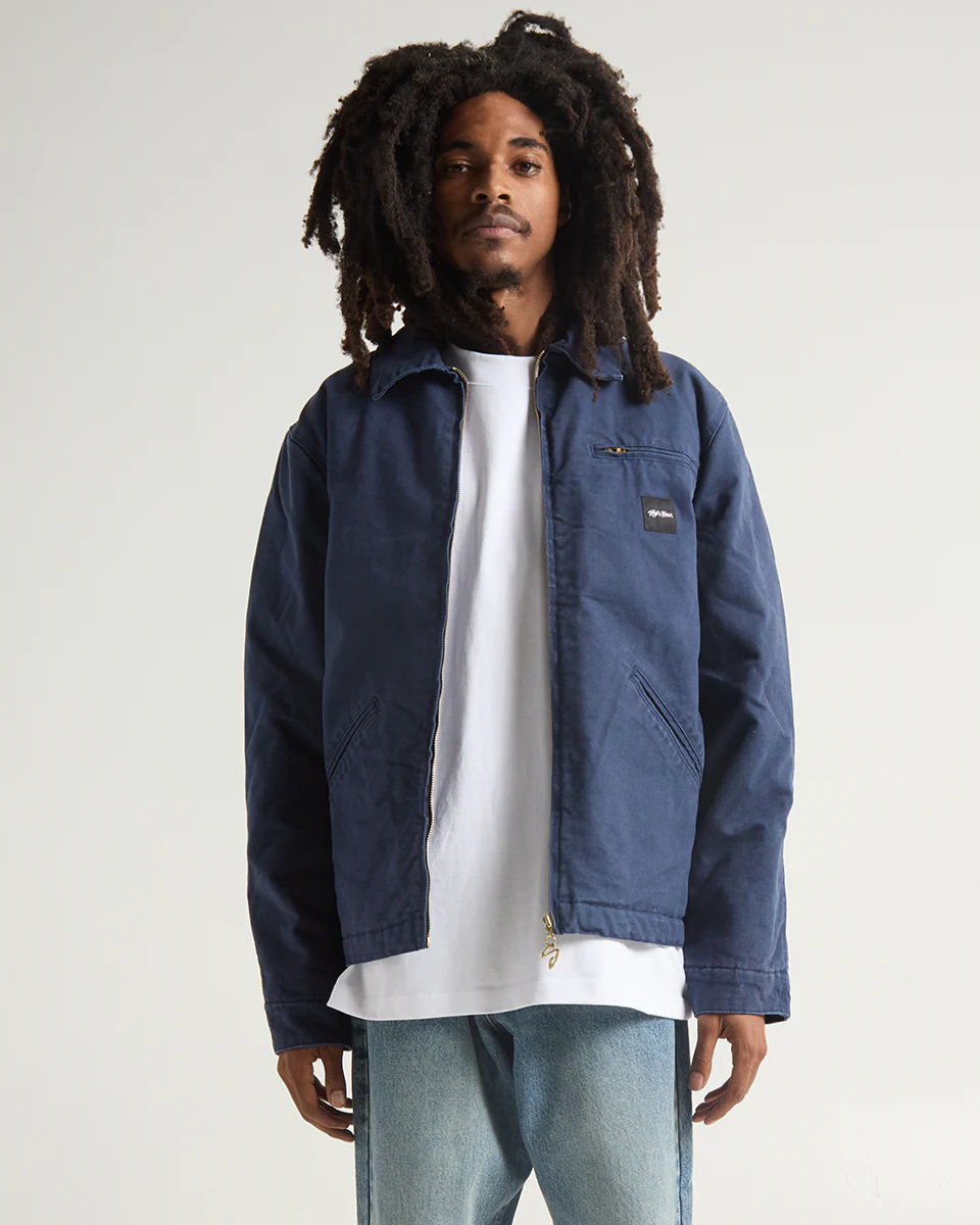 Aged Canvas Work Jacket - Image 9