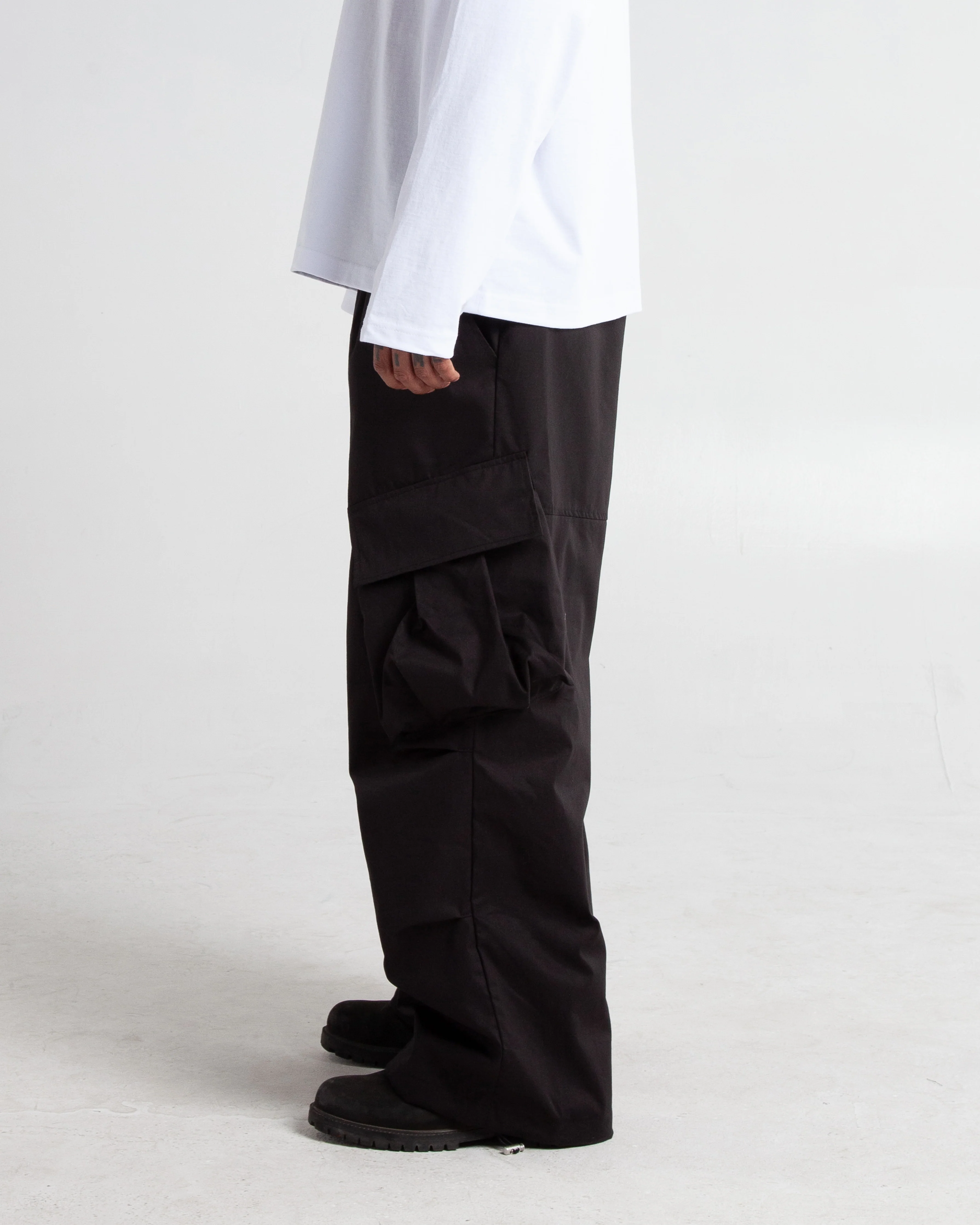 Baggy Twill Cargo Pants - Image 12