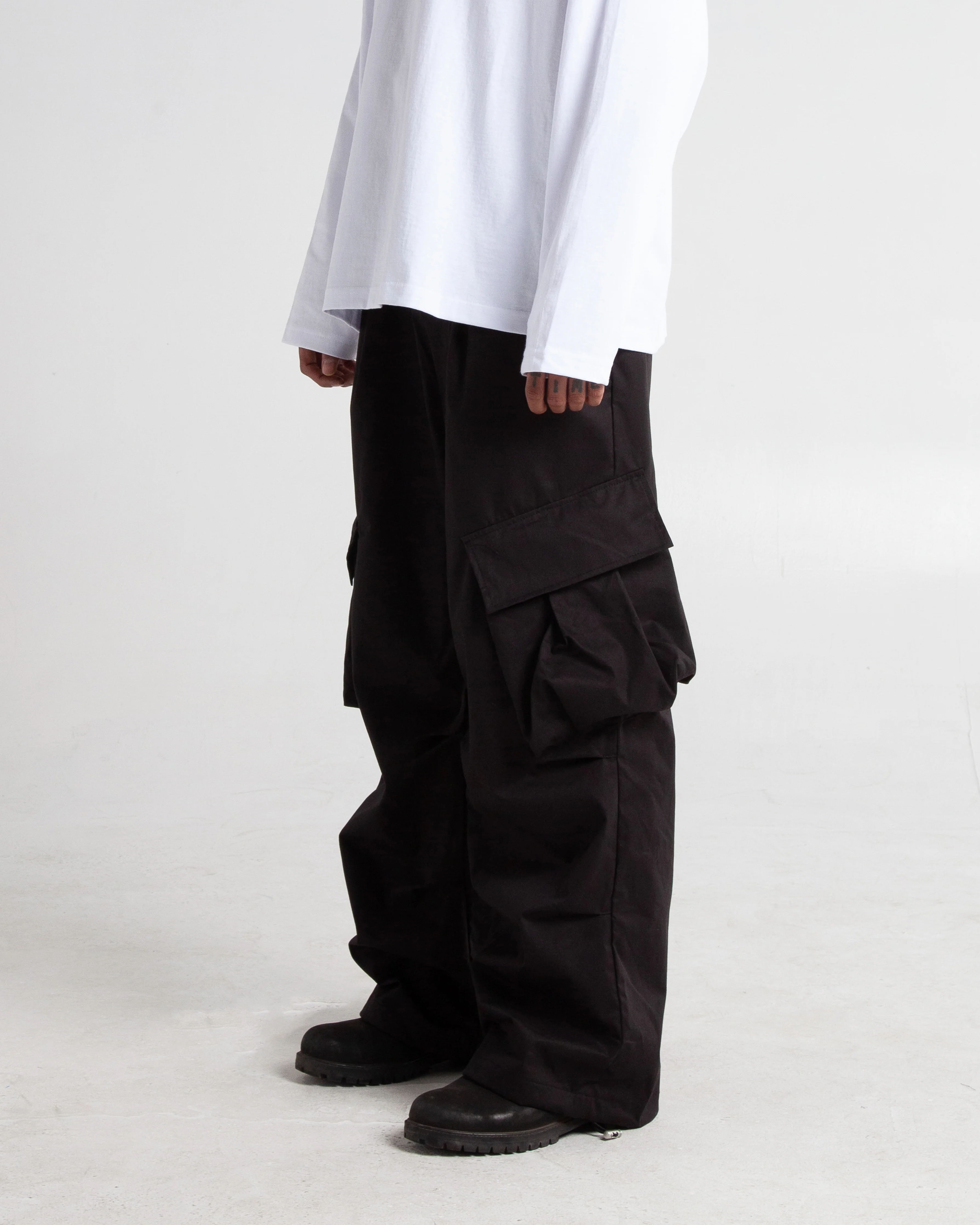 Baggy Twill Cargo Pants - Image 13