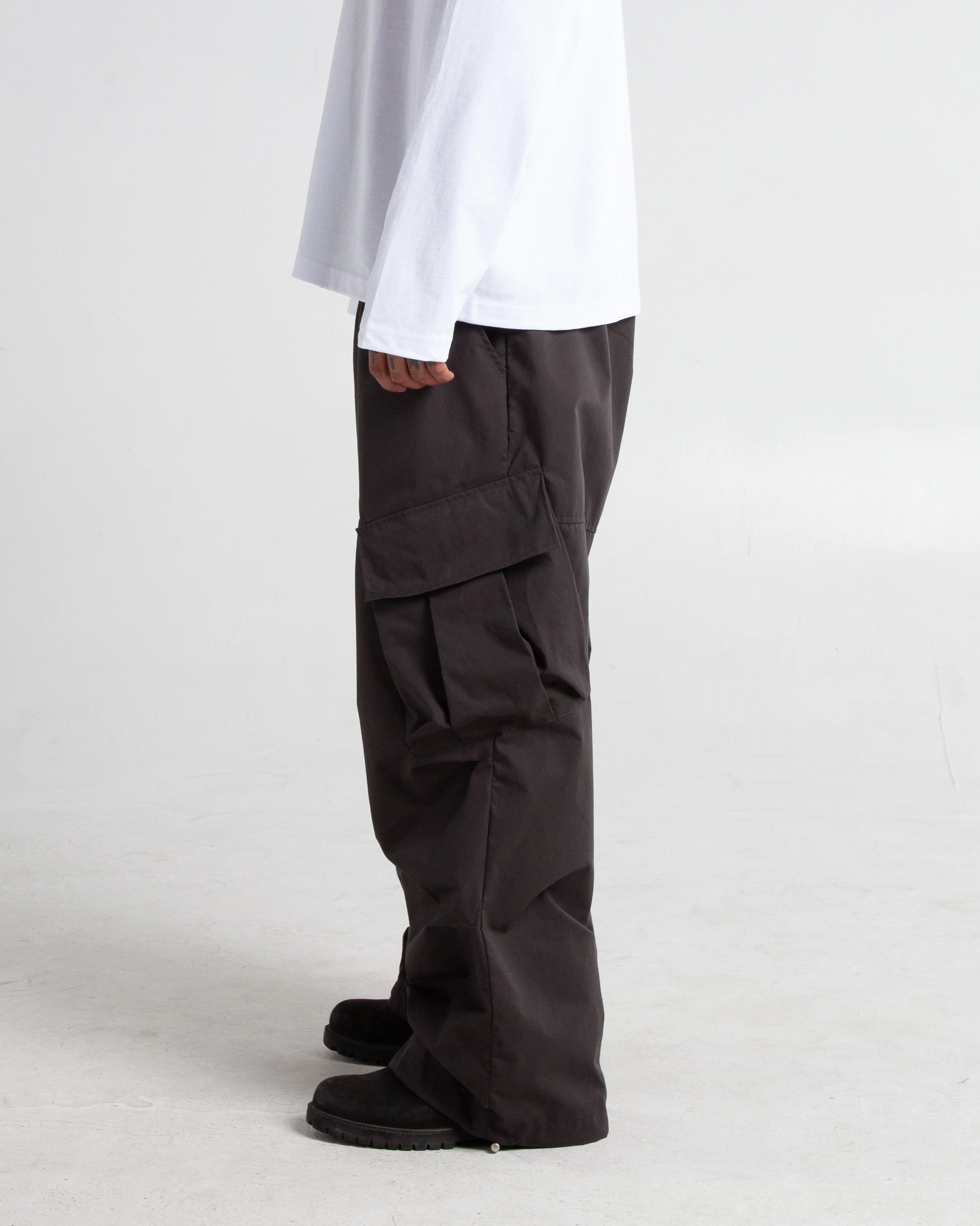 Baggy Twill Cargo Pants - Image 3