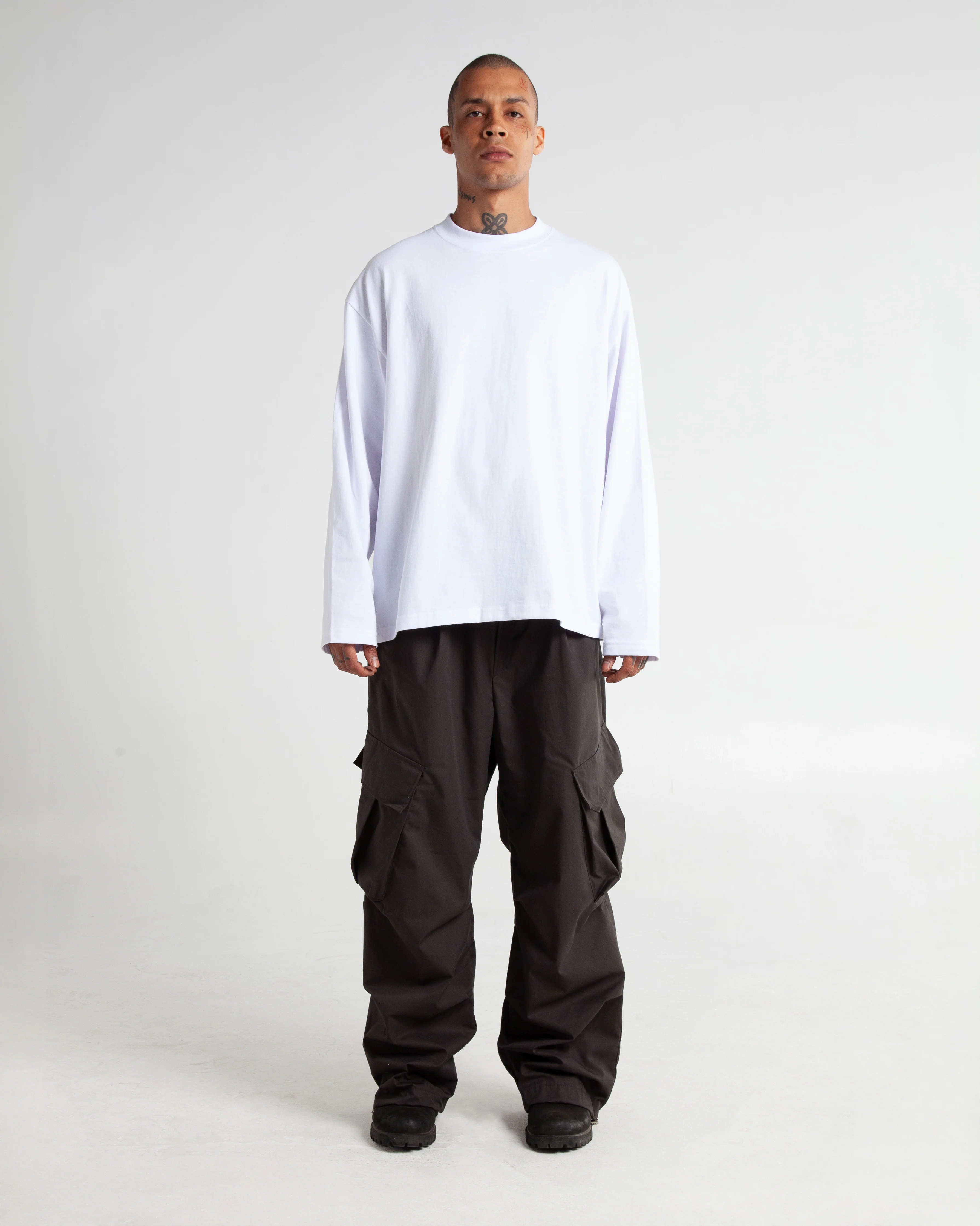 Baggy Twill Cargo Pants - Image 5
