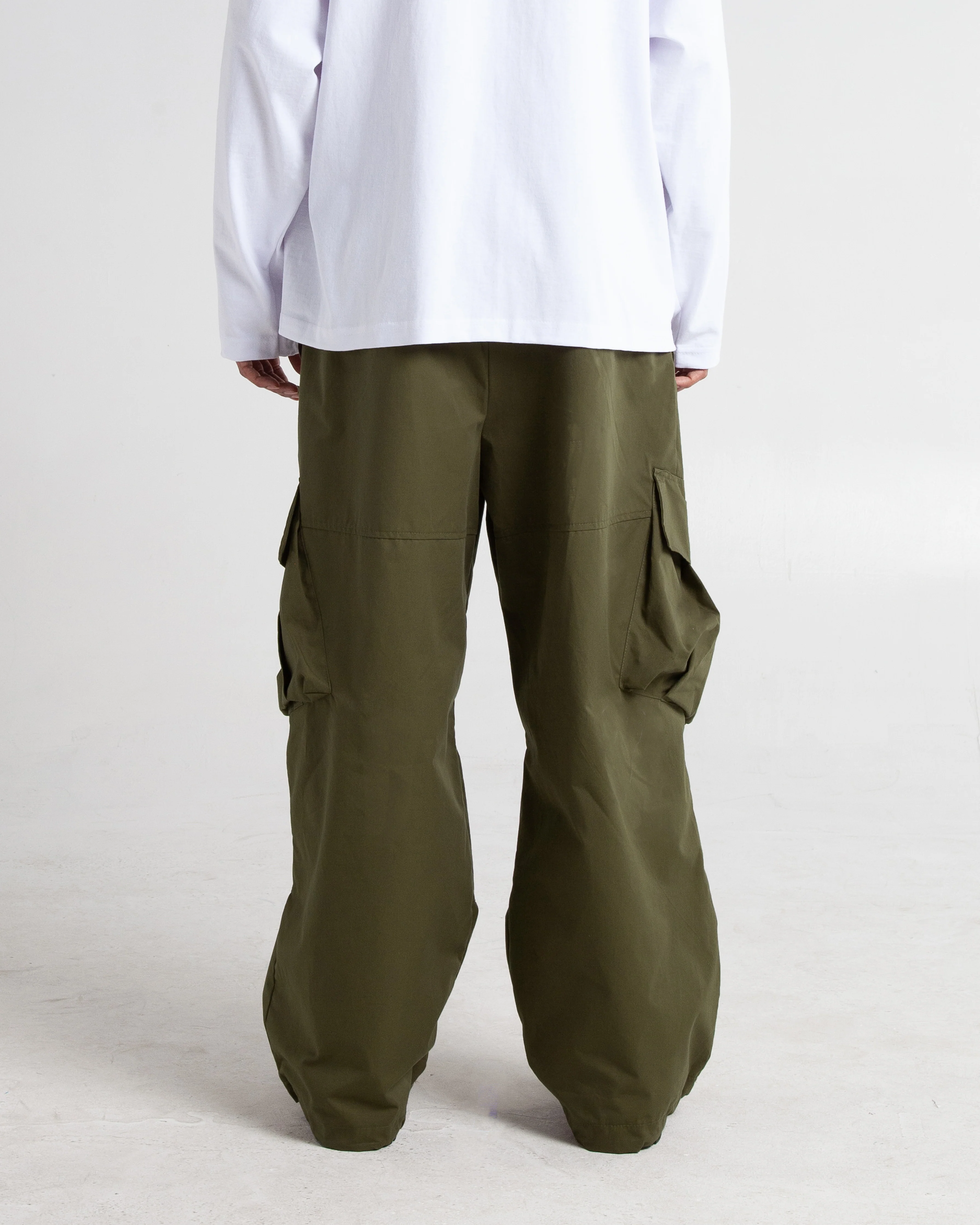 Baggy Twill Cargo Pants - Image 6