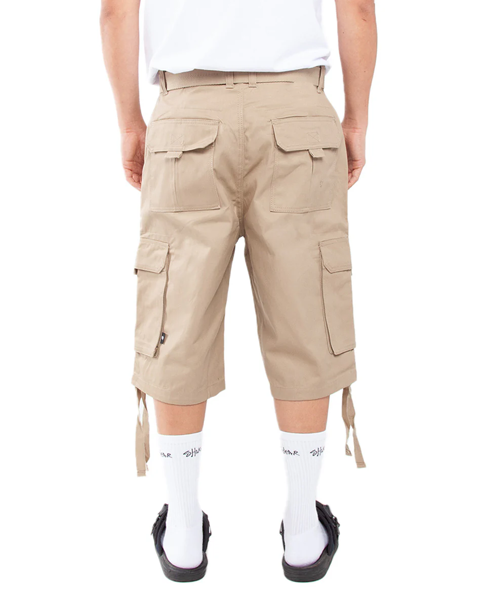 Twill Cargo Shorts - Image 11