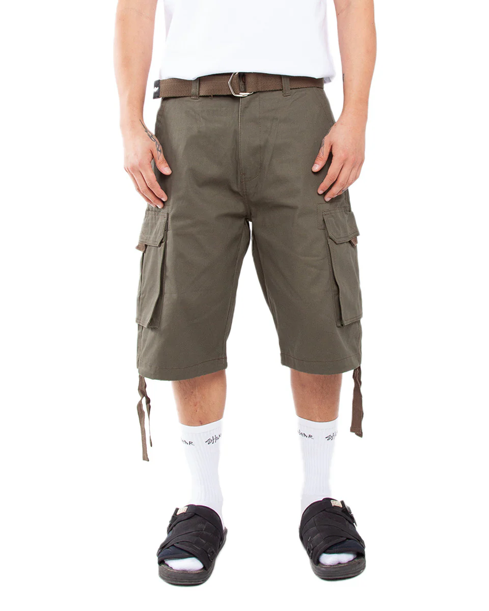 Twill Cargo Shorts - Image 19