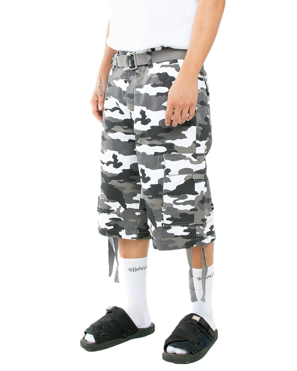 Twill Cargo Shorts - Image 6