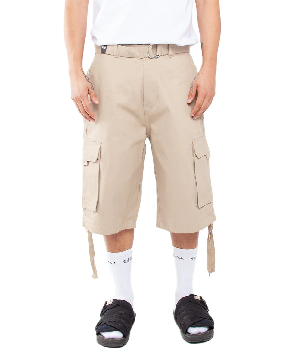 Twill Cargo Shorts - Image 7