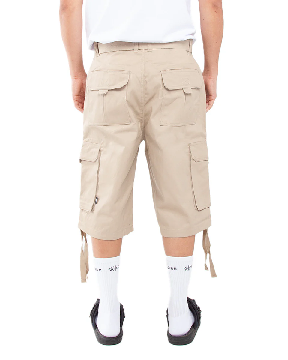 Twill Cargo Shorts - Image 8