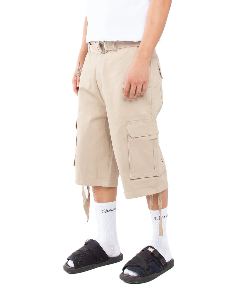Twill Cargo Shorts - Image 9