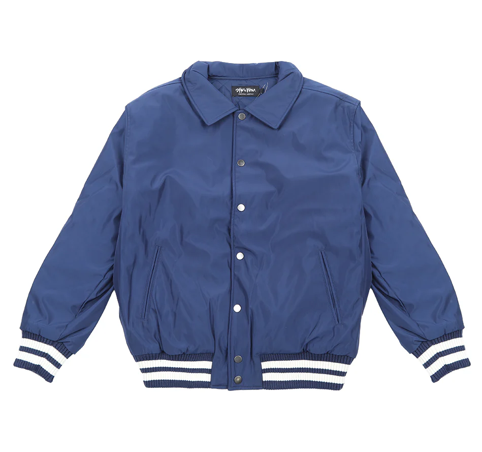 Collared Varsity Bomber Jacket - Image 10