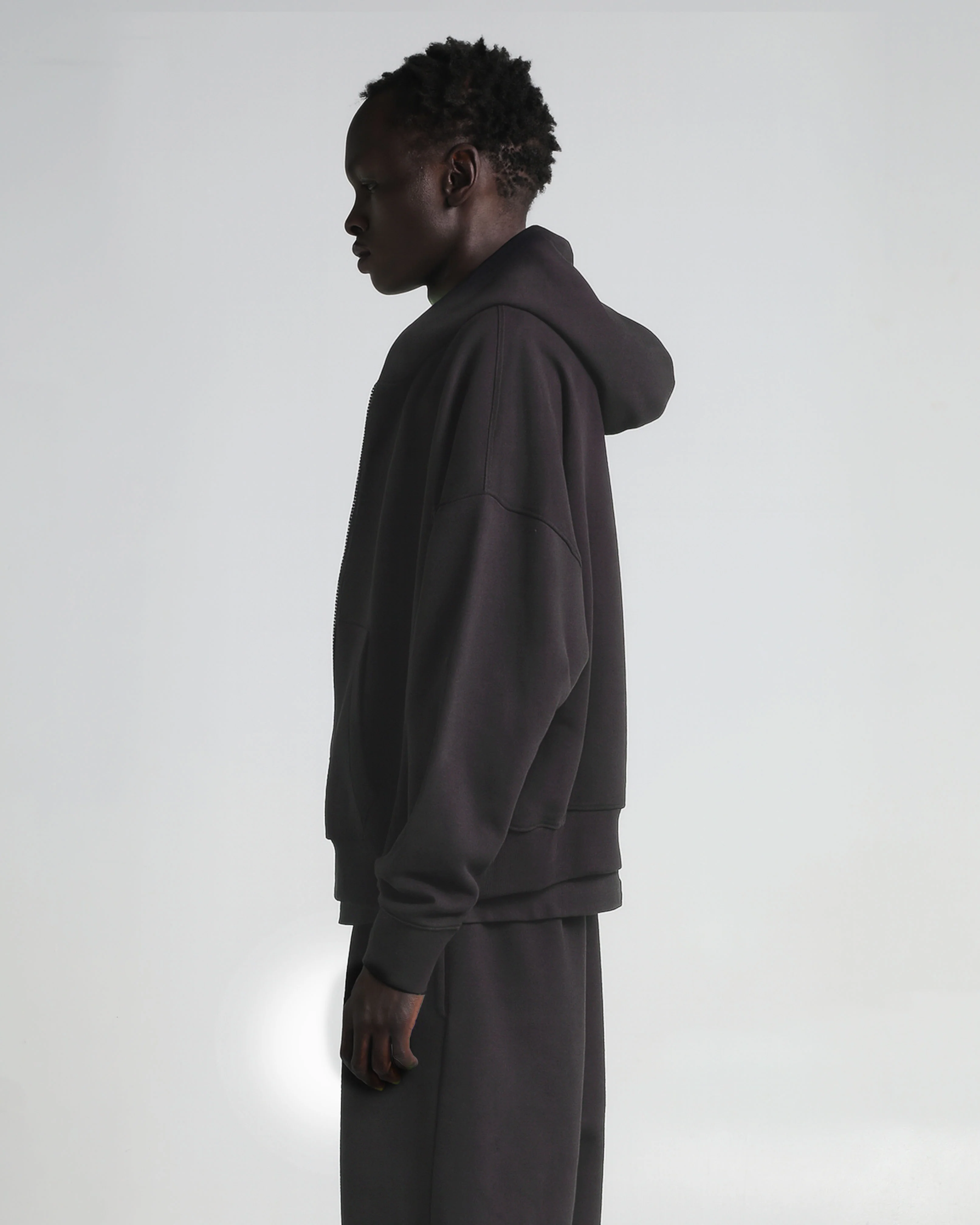 Cropped Zip Hoodie - Image 12