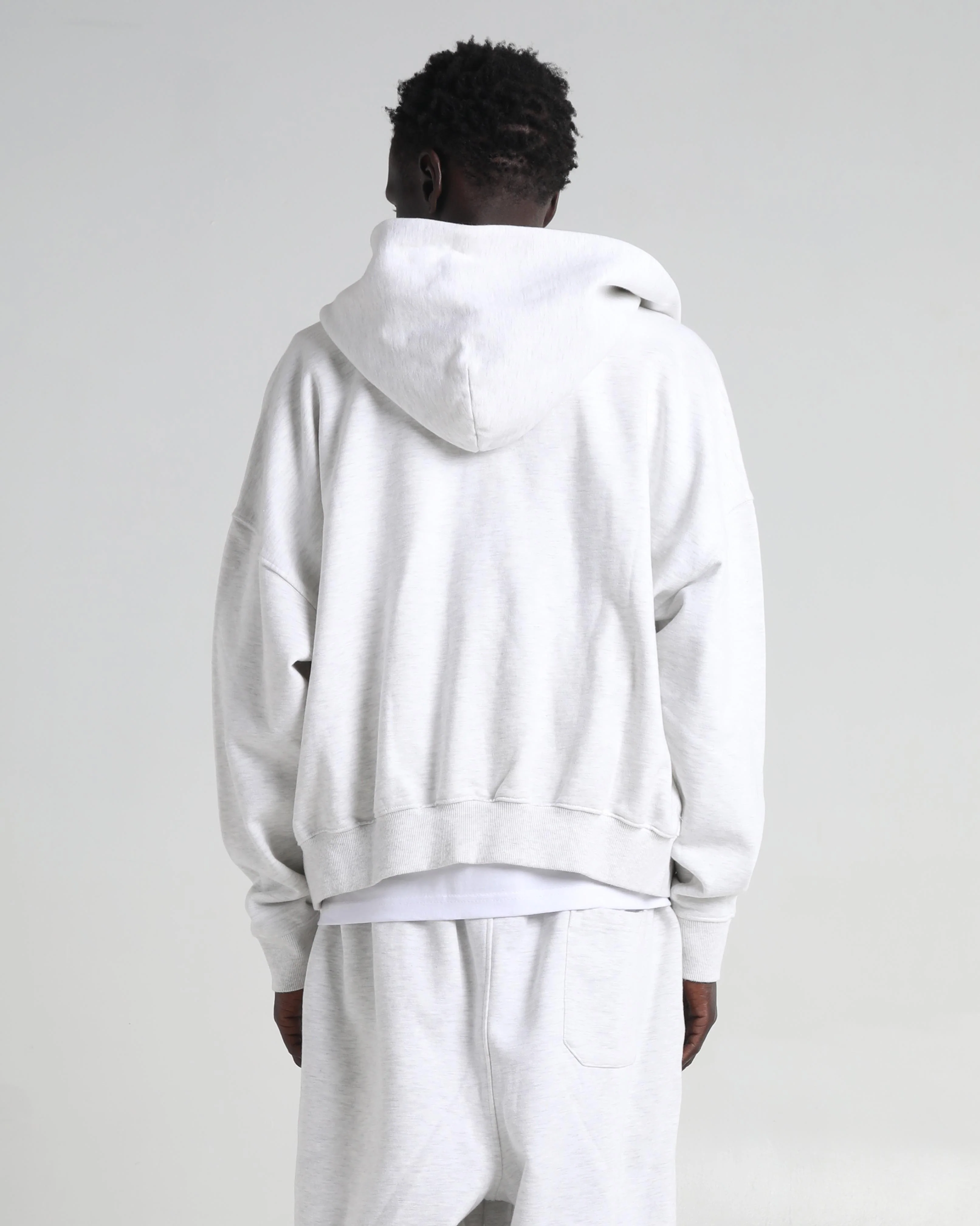 Cropped Zip Hoodie - Image 3