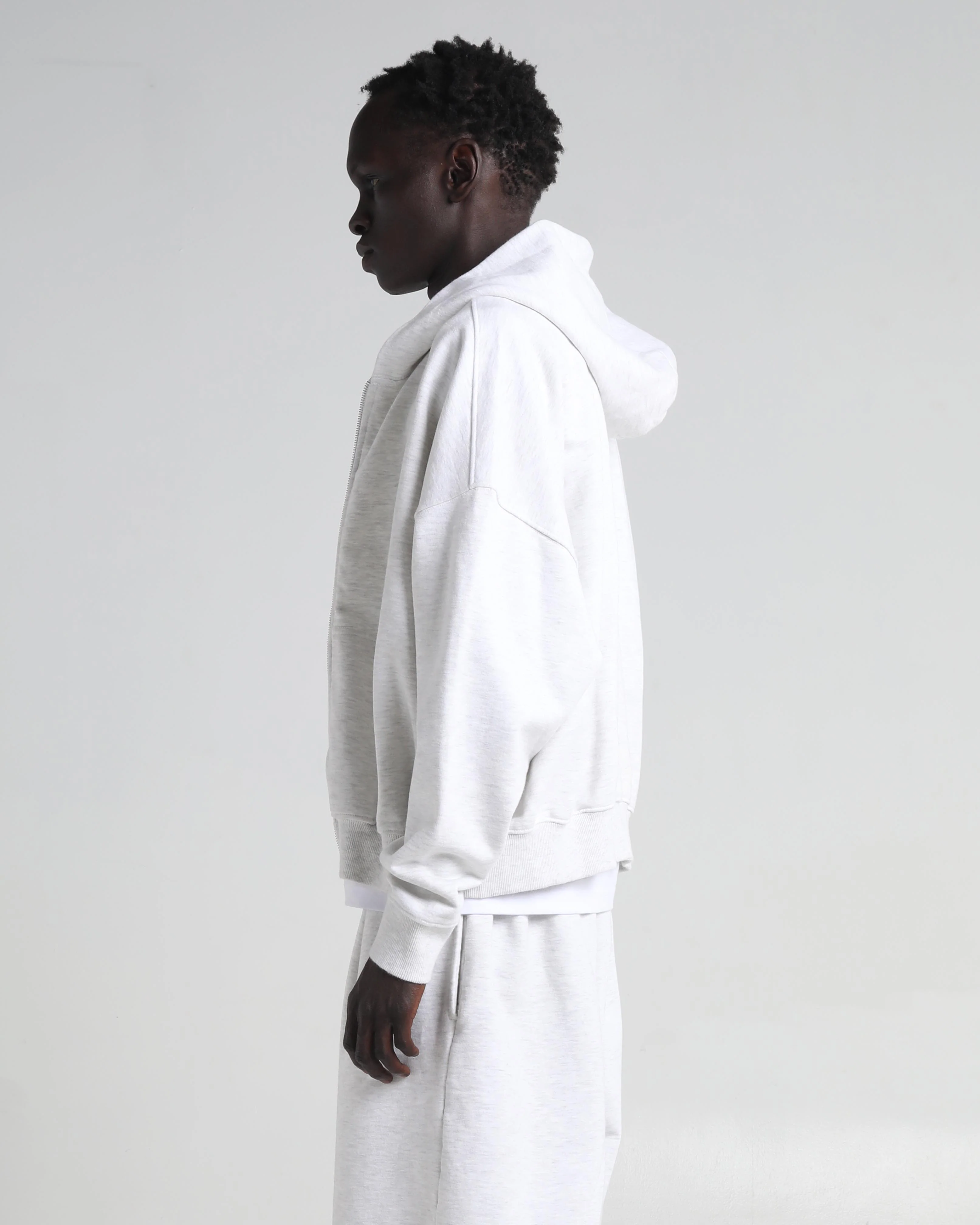 Cropped Zip Hoodie - Image 4