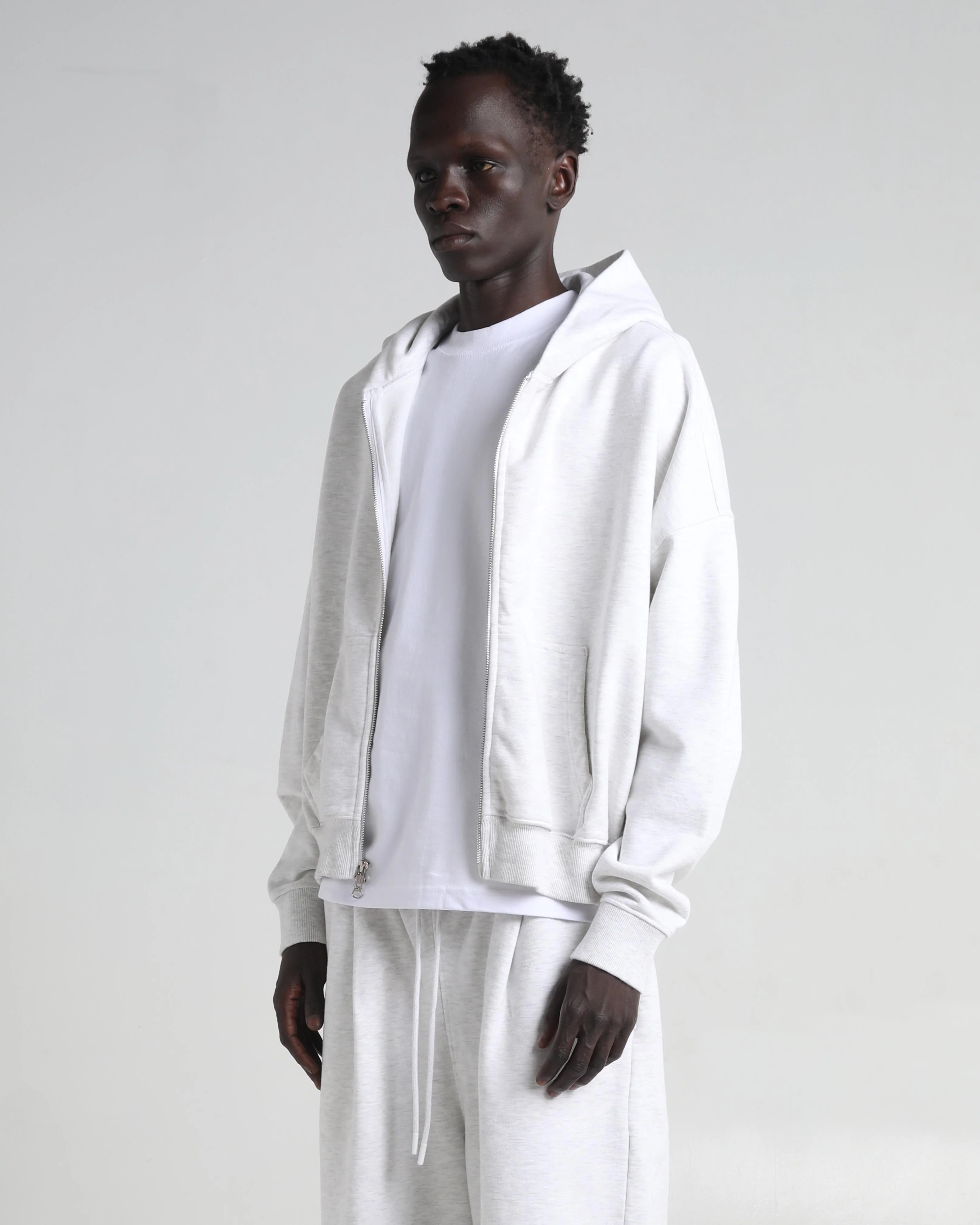 Cropped Zip Hoodie - Image 5