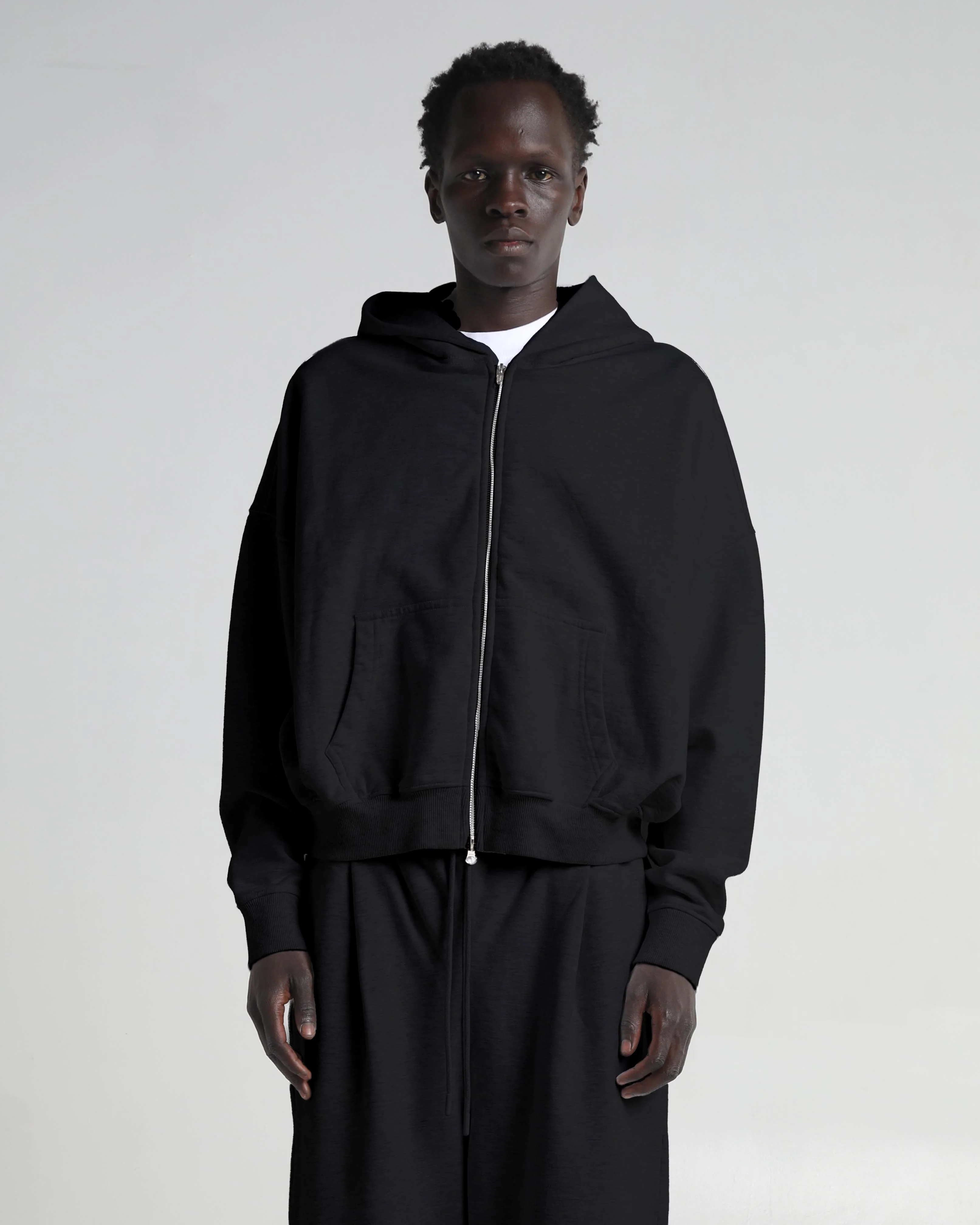 Cropped Zip Hoodie - Image 6