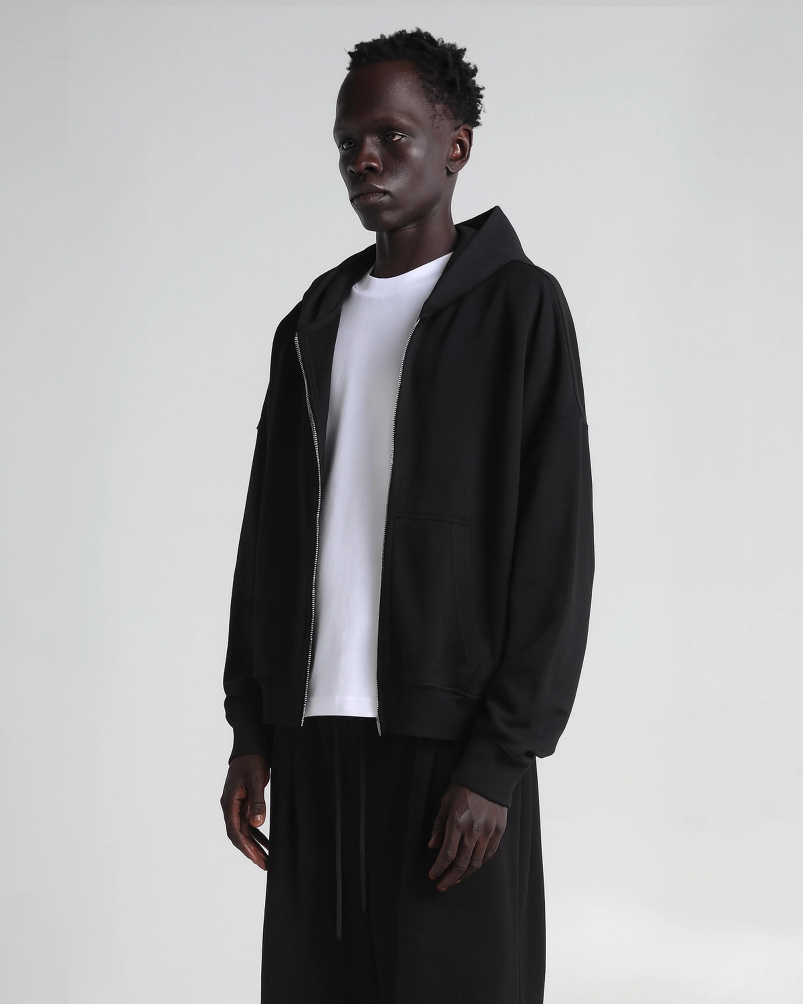 Cropped Zip Hoodie - Image 9