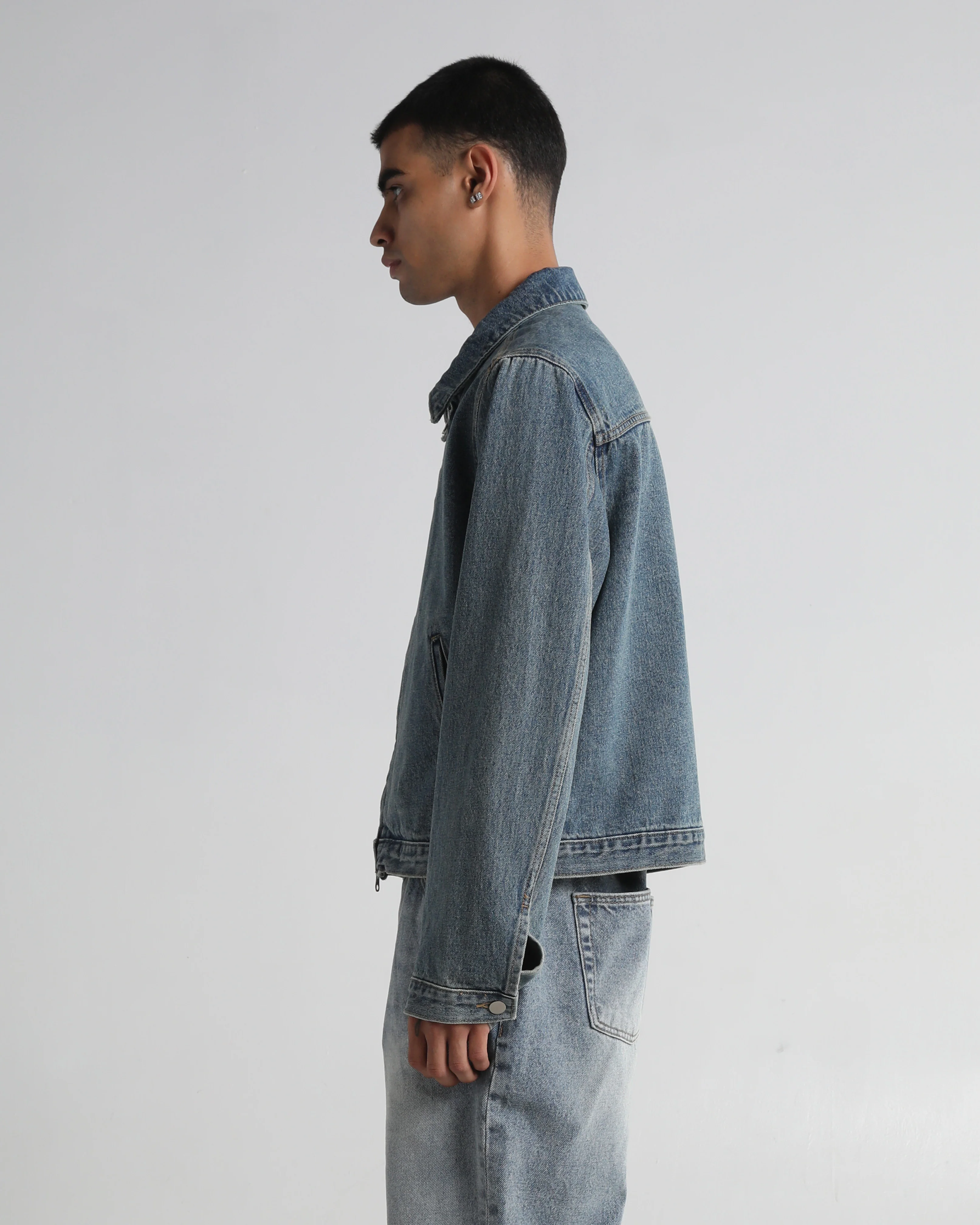 Denim Mechanic Jacket - Image 4