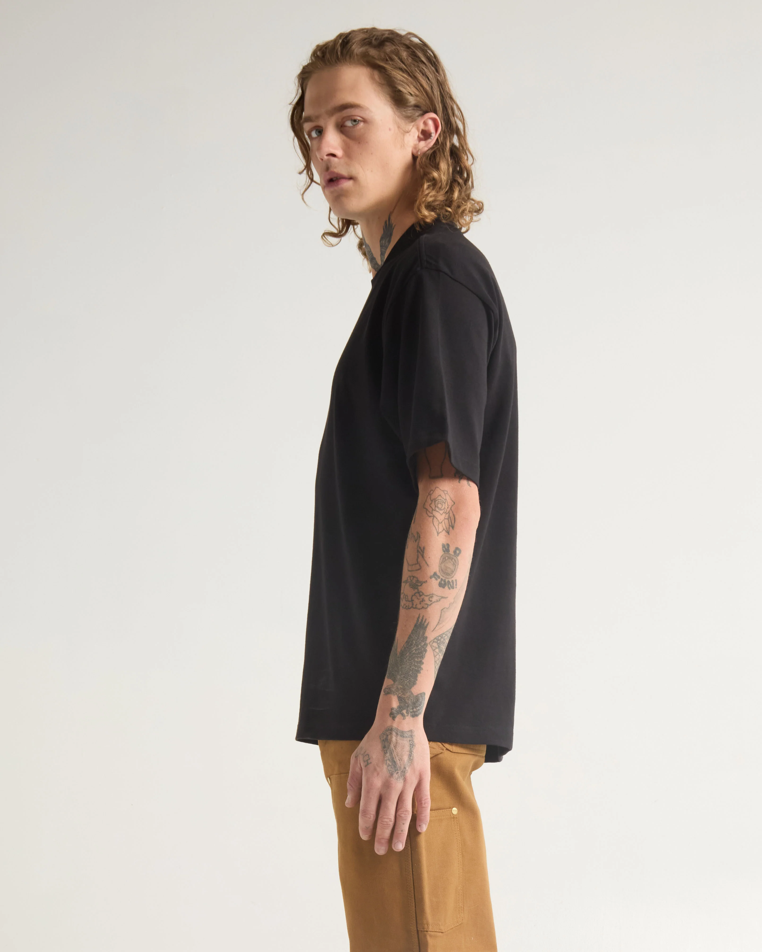 9.0oz Garment Dye Designer T-Shirt - Image 3