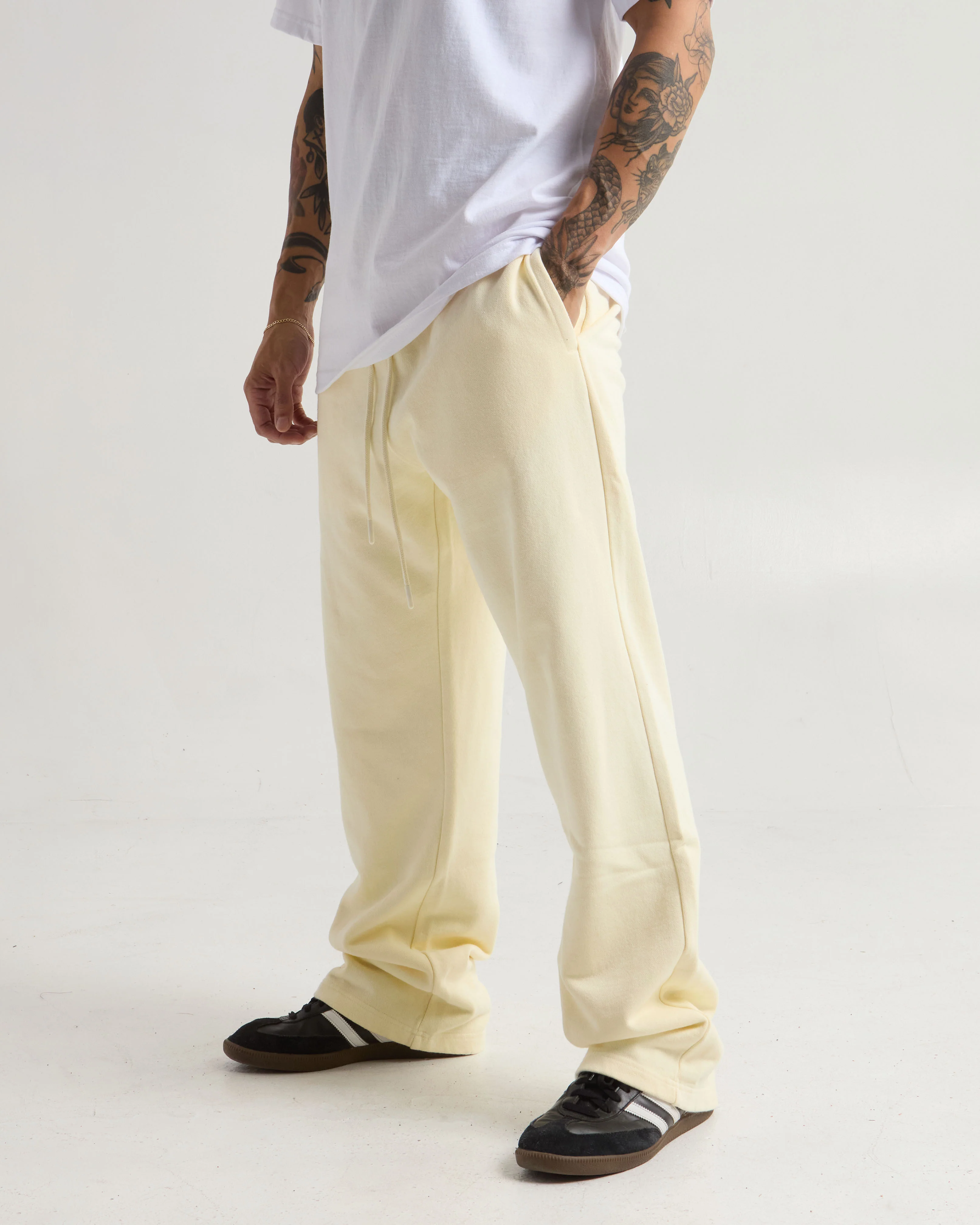 Los Angeles 13.5oz Heavyweight Garment Dye Baggy Sweatpants - Image 9