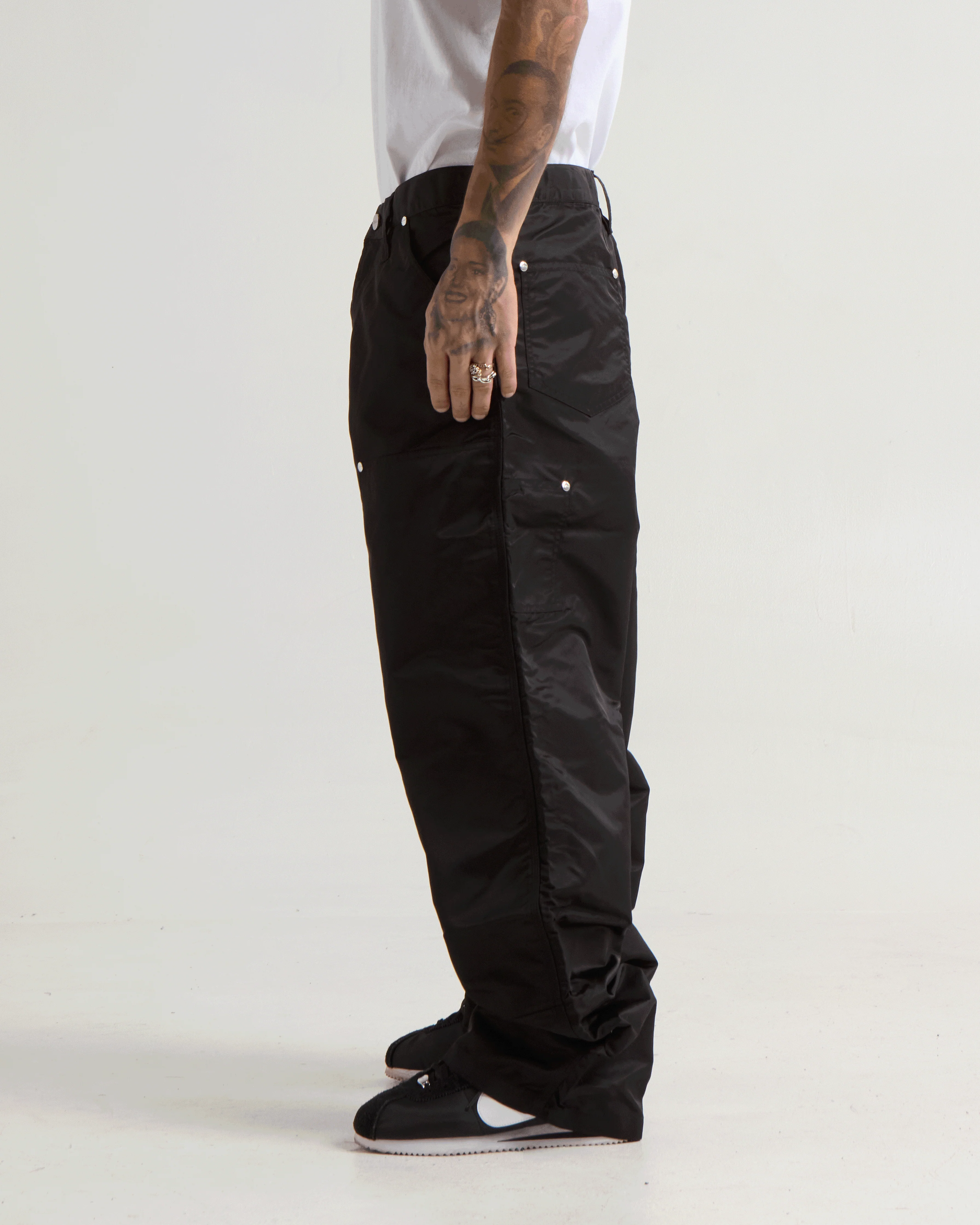 Double Knee Nylon Pants - Image 3