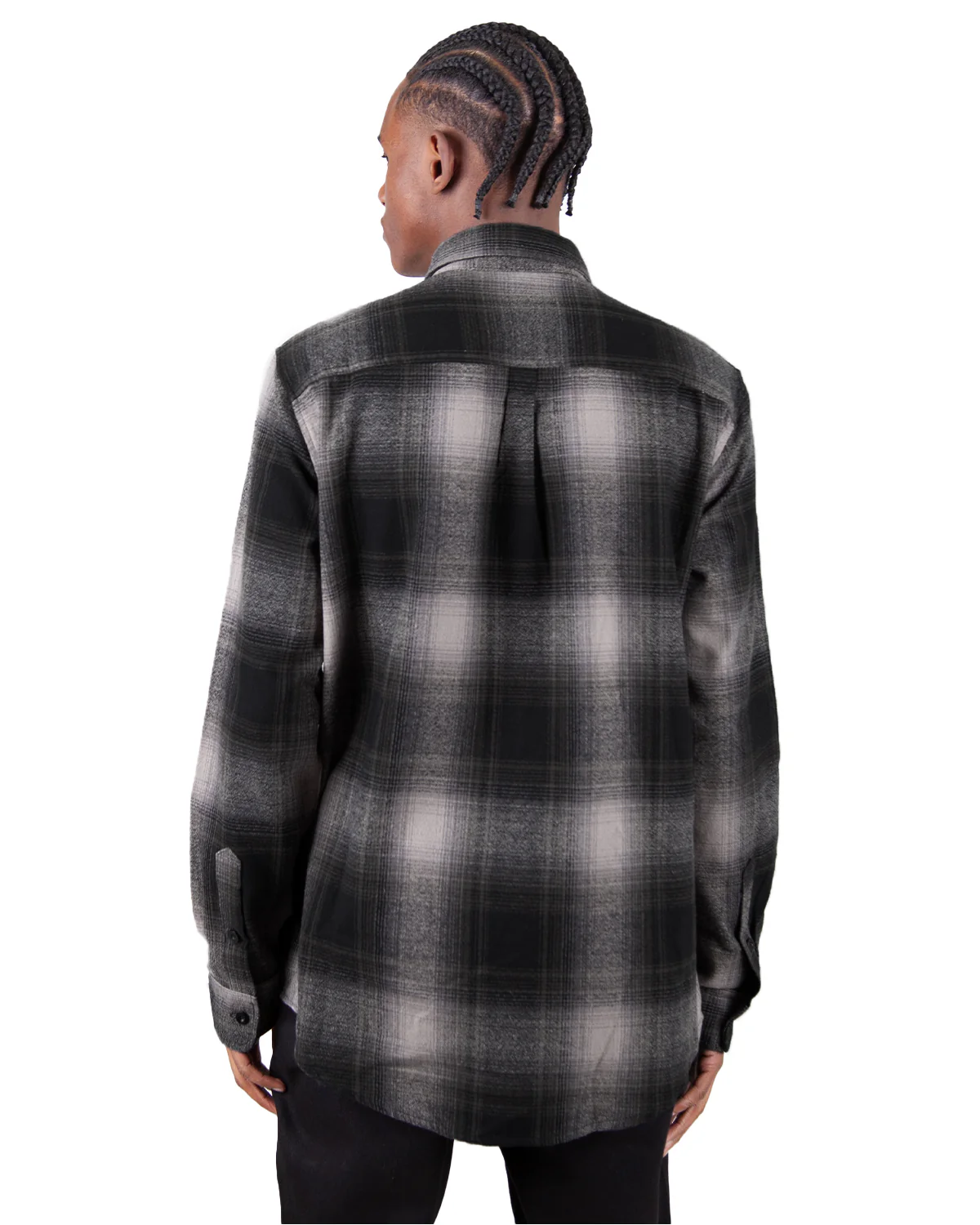 Plaid Flannel Overshirt - Image 11