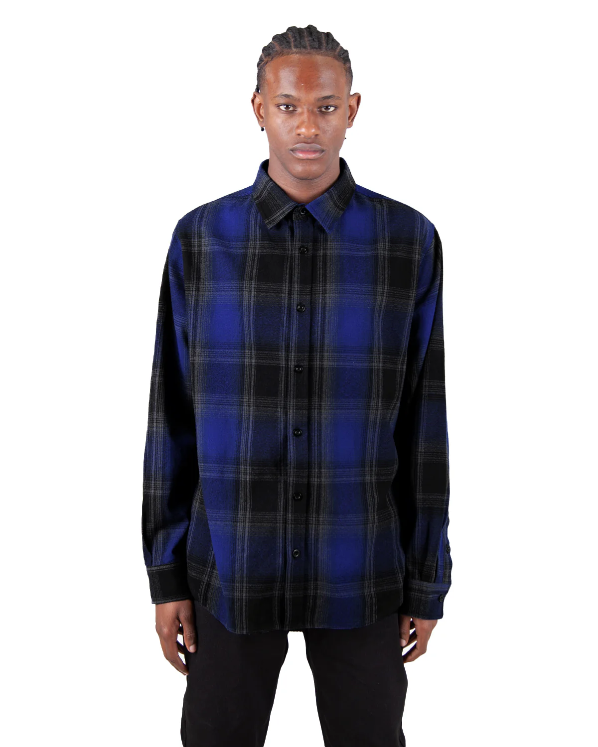 Plaid Flannel Overshirt - Image 7