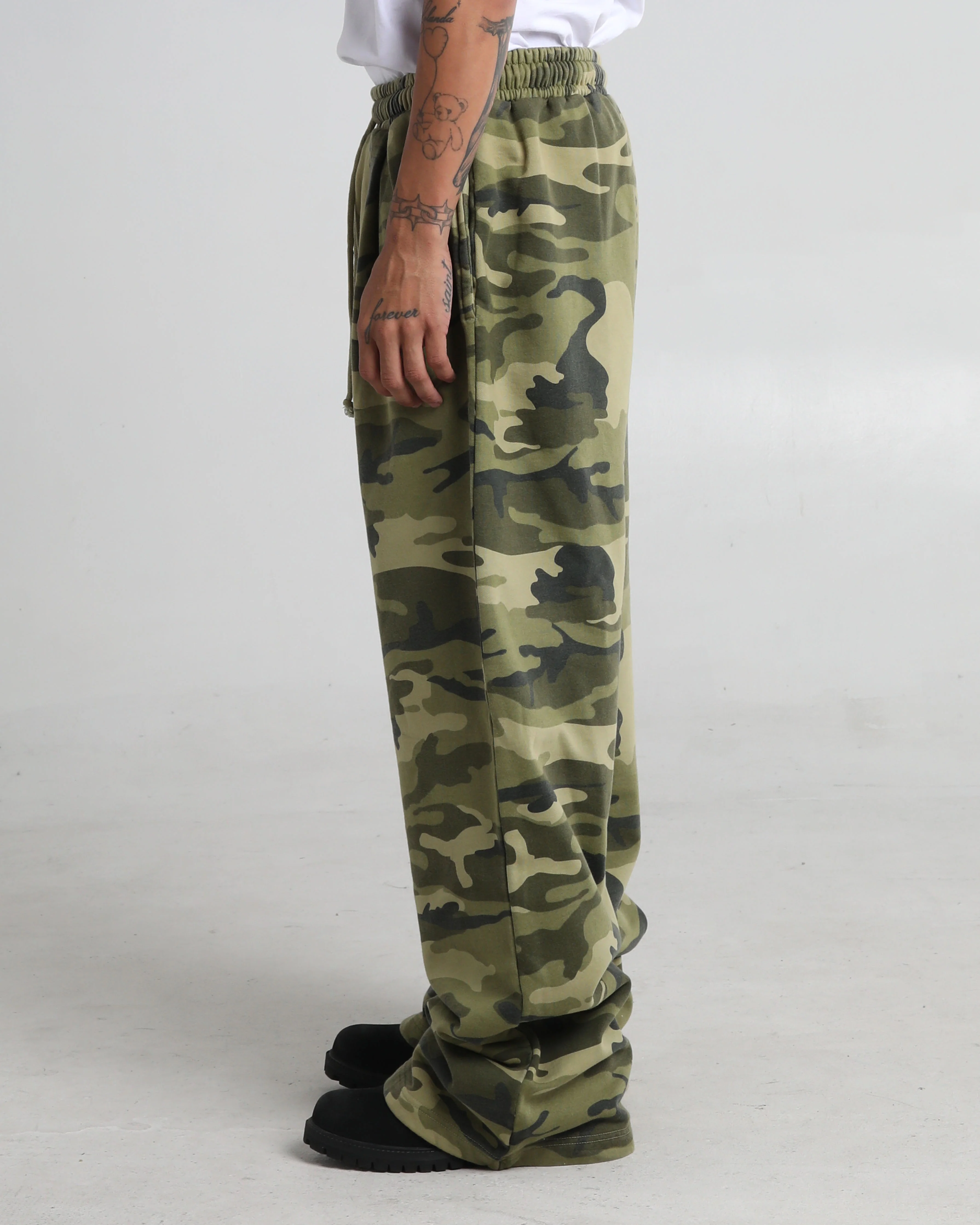 Pleated Sweat Pants - Image 3