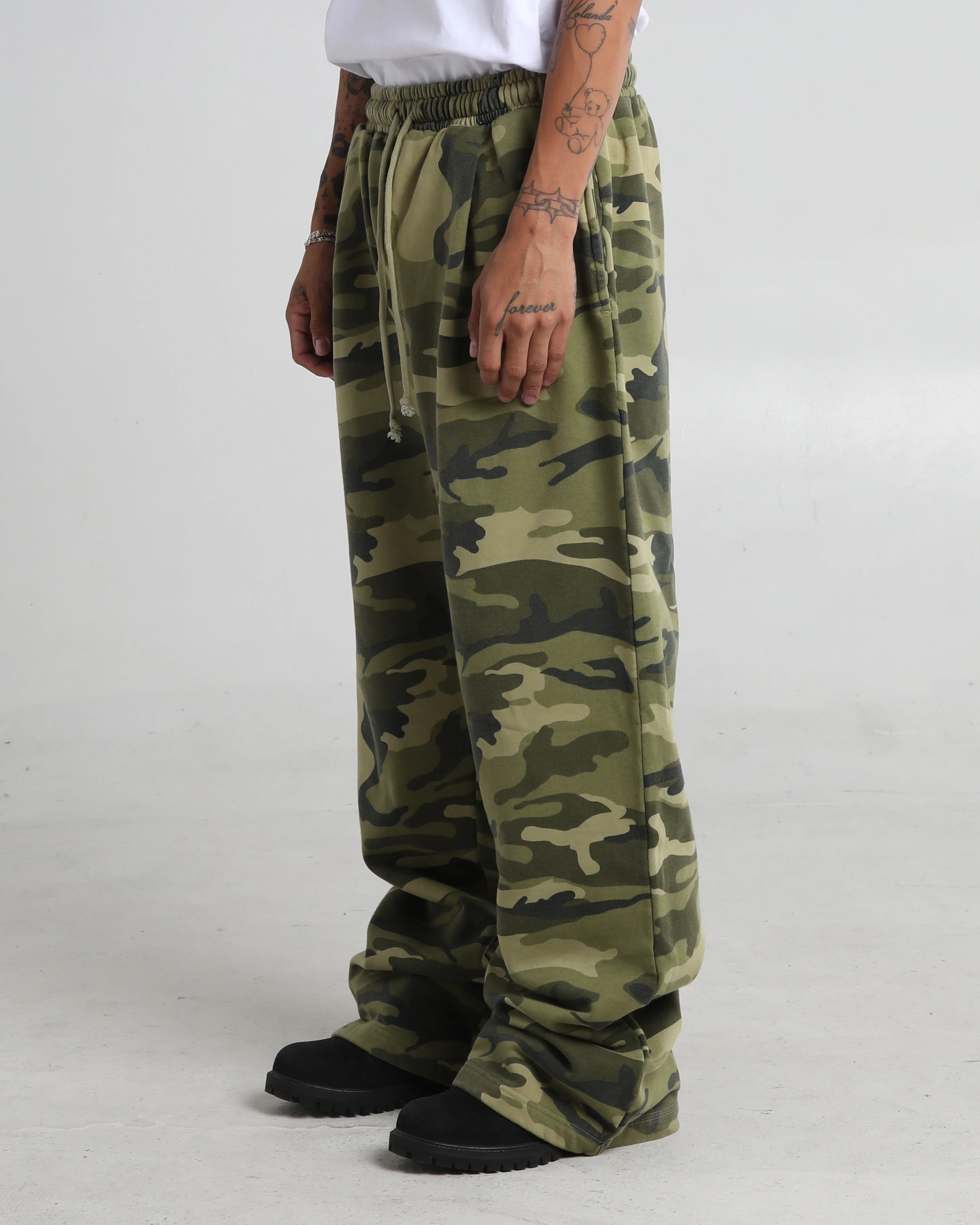 Pleated Sweat Pants - Image 4