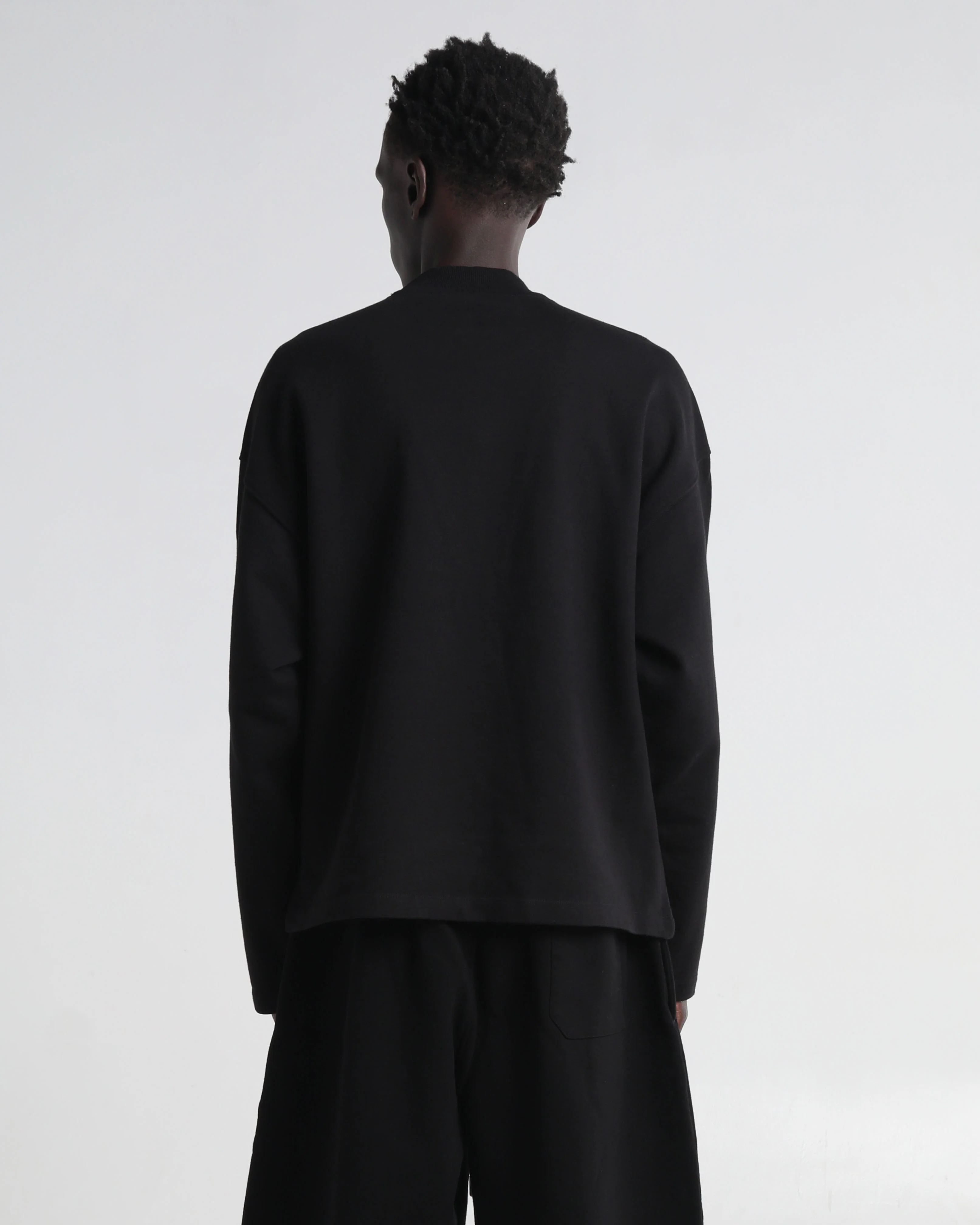 Terry Garment Dye Long Sleeve - Image 3