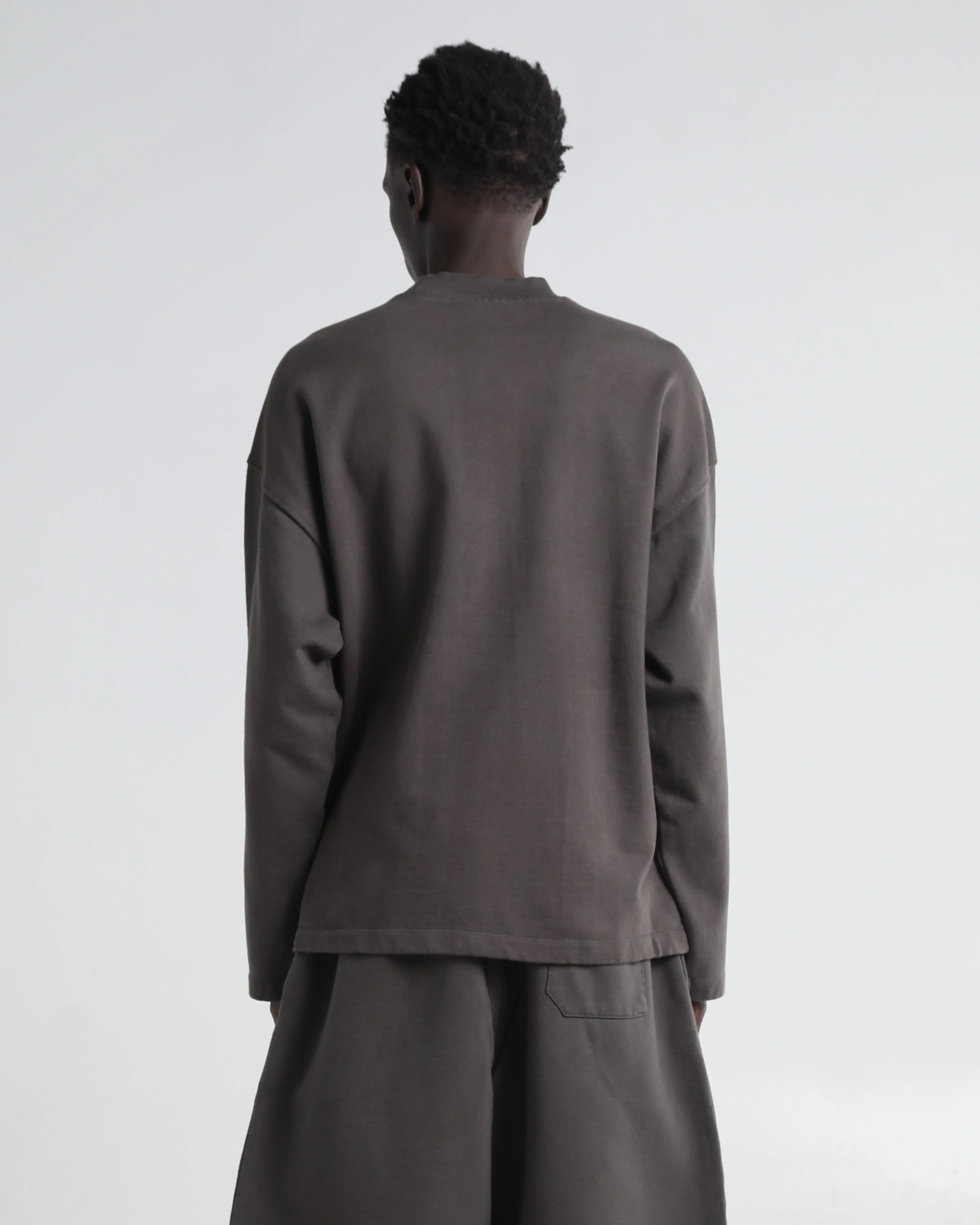 Terry Garment Dye Long Sleeve - Image 7