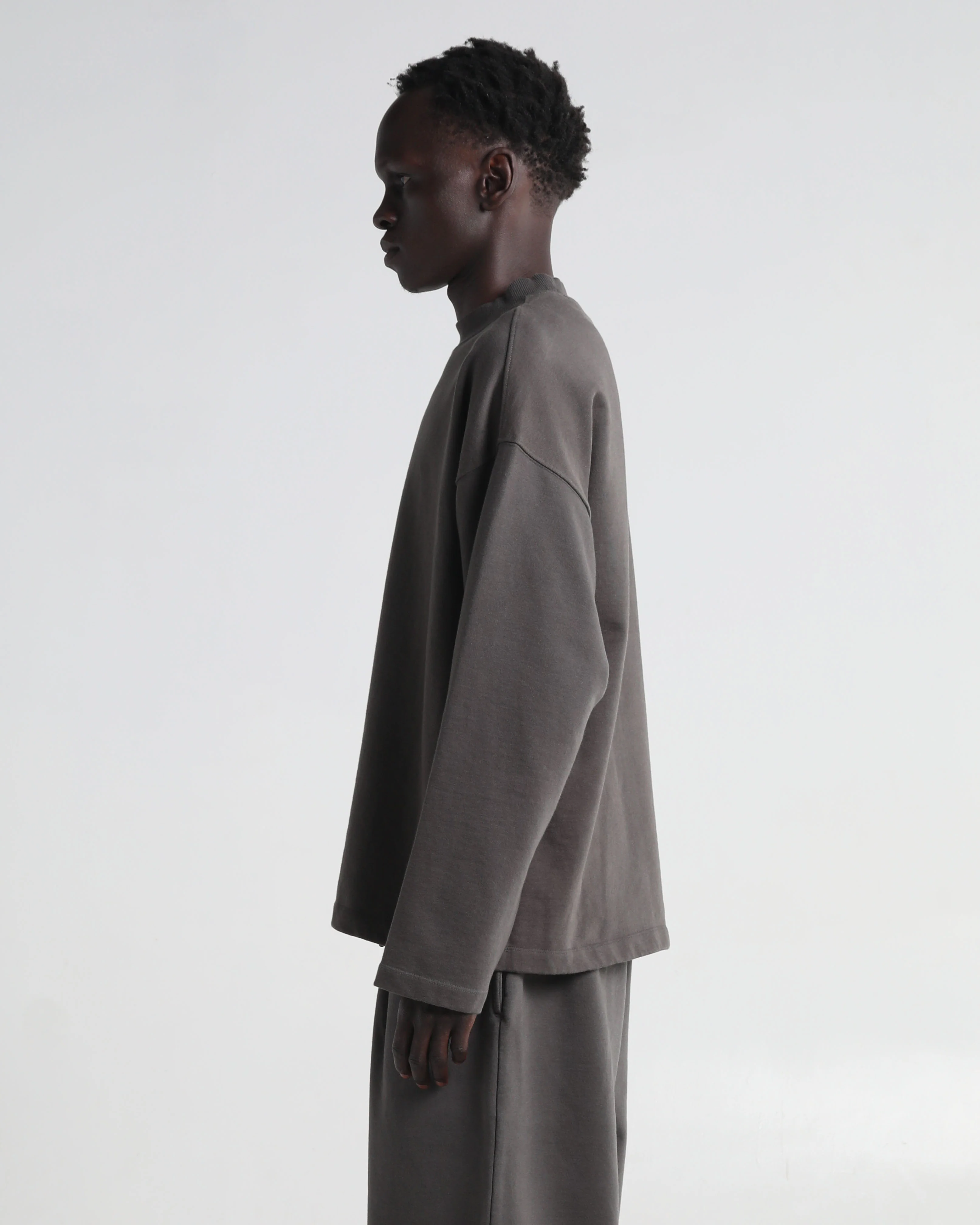 Terry Garment Dye Long Sleeve - Image 8